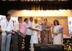 Smt. Smriti Z Irani, Hon’ble Minister of Textiles, Govt. of India, releasing the Study & Documentation Report of Traditional Handwovens’ of Karnataka state during the inaugural session of the National Workshop on Promotion of Unique Textiles and Handicrafts through GI & Post-GI initiatives in the presence of Shri Ajay Tamta, Hon’ble Minister of state for Textiles & Ms. Rashmi Verma, Secretary (Textiles), Govt. of India